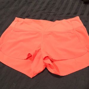 Lululemon Shorts. Pink. Size 6.